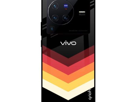 Abstract Arrow Pattern Glass Case For Vivo X80 Pro 5G Online