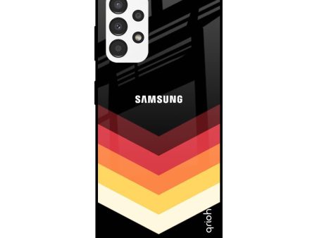 Abstract Arrow Pattern Glass Case For Samsung Galaxy A13 Discount