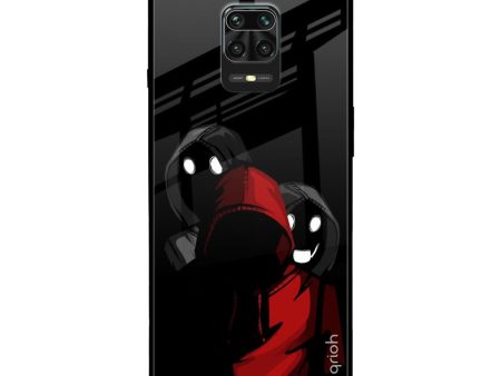 Shadow Character Glass Case for Mi Redmi Note 9 Pro Max Sale