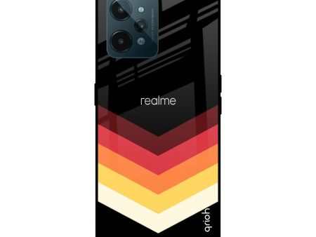 Abstract Arrow Pattern Glass Case For Realme C31 Hot on Sale