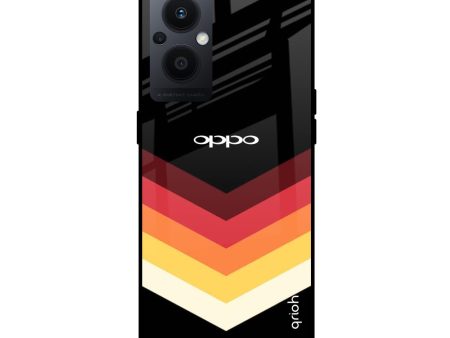 Abstract Arrow Pattern Glass Case For OPPO F21 Pro 5G For Discount