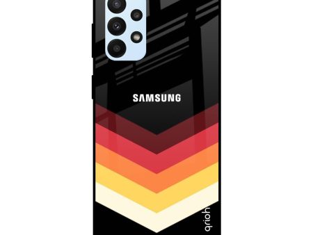 Abstract Arrow Pattern Glass Case For Samsung Galaxy A23 Discount