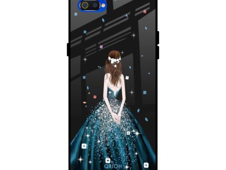 Queen Of Fashion Glass Case for Realme C2 For Discount