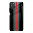 Vertical Stripes Glass Case for Poco M3 Supply