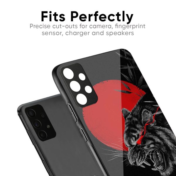 Red Moon Tiger Glass Case for OnePlus 9 Cheap