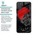 Red Moon Tiger Glass Case for Poco M3 Sale