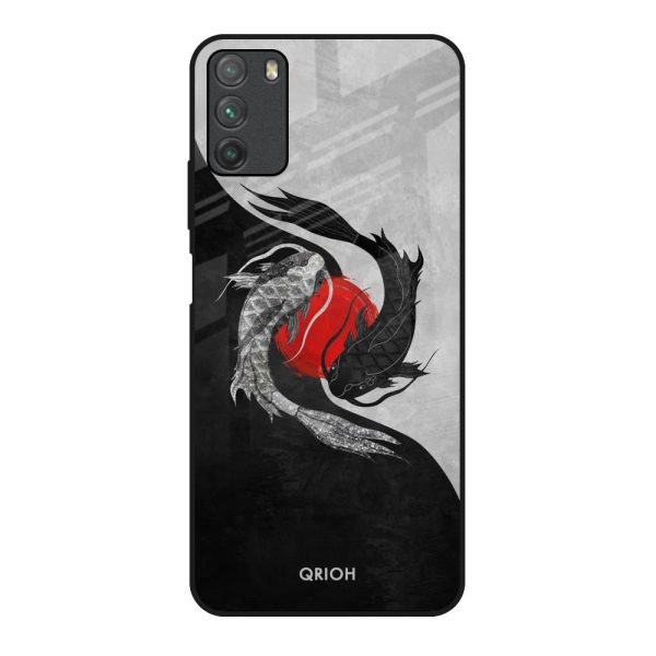 Japanese Art Glass Case for Poco M3 For Cheap