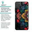 Retro Gorgeous Flower Glass Case for Poco M3 Supply