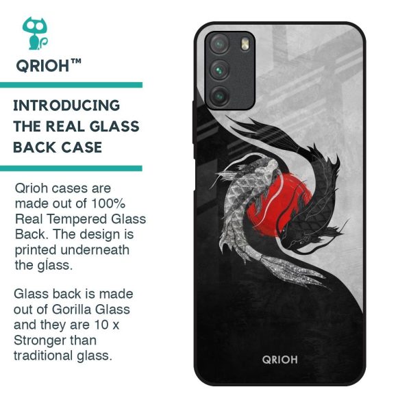 Japanese Art Glass Case for Poco M3 For Cheap