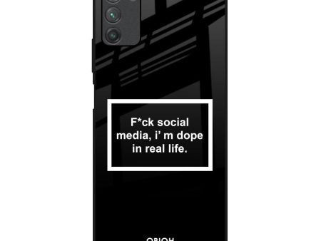 Dope In Life Glass Case for Poco M3 on Sale