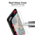 Retro Gorgeous Flower Glass Case for Poco M3 Supply